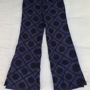 Anthropologie Pants - Anthropologie ett:twa Navy Pinstripe Flare Pants Anthropologie Pants - Anthropologie ett:twa Navy Pinstripe Flare Pants